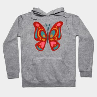 Red Butterfly Hoodie